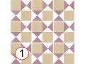 Chess Colours 20x20 cm - Tiles, cement tile look
