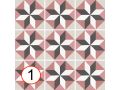Magic Colours 20x20 cm - Tiles, cement tile look