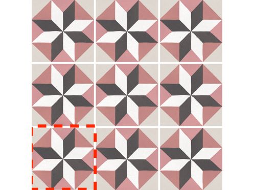 Magic Colours 20x20 cm - Tiles, cement tile look