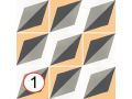 Wave Colours 20x20 cm - Tiles, cement tile look