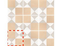 Chess Pastel 20x20 cm - Tiles, cement tile look