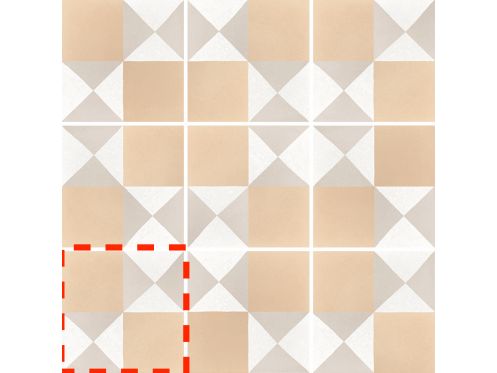 Chess Pastel 20x20 cm - Tiles, cement tile look
