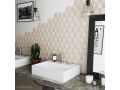 UMBRELLA  12x11 cm - Wall tile, Hexagonal, 3D relief