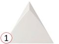 TIROL 11X12 cm - Wall tile, Hexagonal, 3D relief