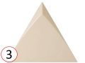 TIROL 11X12 cm - Wall tile, Hexagonal, 3D relief
