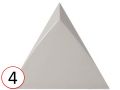 TIROL 11X12 cm - Wall tile, Hexagonal, 3D relief