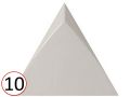TIROL 11X12 cm - Wall tile, Hexagonal, 3D relief