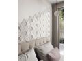 TIROL 11X12 cm - Wall tile, Hexagonal, 3D relief