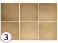 MAGMA 13X13 cm - Wall tiles, contemporary zellige style