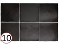 MAGMA 13X13 cm - Wall tiles, contemporary zellige style