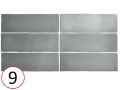 MAGMA 6,5x20 cm - Wall tiles, contemporary zellige style