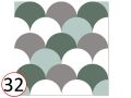 Marivent Verde 15x15 cm - Tiles, cement tile look