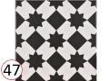 Queens 15x15 cm - Tiles, cement tile look