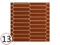 ARROW 5x25 cm - Wall tile, hexagonal elongated