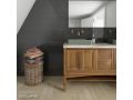 Chevron wall 5x19 cm - Wall tile, geometric parallelogram shape, called chevron