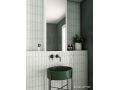 Chevron wall 5x19 cm - Wall tile, geometric parallelogram shape, called chevron
