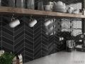 Chevron wall 5x19 cm - Wall tile, geometric parallelogram shape, called chevron