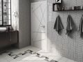 Chevron wall 5x19 cm - Wall tile, geometric parallelogram shape, called chevron