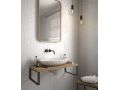 Chevron wall 5x19 cm - Wall tile, geometric parallelogram shape, called chevron
