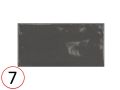 COTTAGE 7,5X15 et 75x30 cm - Glossy wall tile