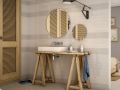 COUNTRY 13x13, 13x40 , 6,5x40 ET 6,5x20 cm - Glossy, wavy wall tile