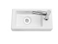 Rectangular ceramic hand basin, suspended - Recto 36 Benesan.