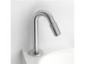 Cold water tap, brushed stainless steel, for washbasin - FREDDO NINE