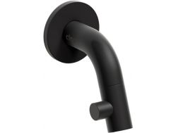 Wall-mounted tap, for washbasin, cold water, black color - KALDUR SMALL