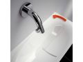 Cold water tap, wall mounting, for hand basin, chrome-plated - KALDUR SMALL