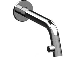 Cold water tap, wall mounting, for hand basin, chrome-plated - KALDUR