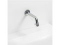 Cold water tap, wall mounting, for hand basin, chrome-plated - KALDUR