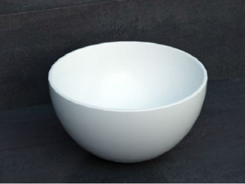 Countertop washbasin, � 40 cm, in Solid Surface resin - ZLGC5