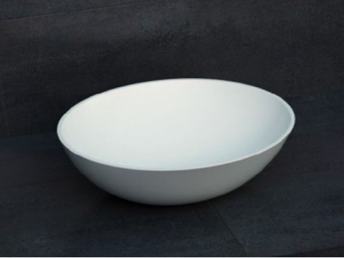 Countertop washbasin,  50 x 35 cm, in Solid Surface resin - ZLGC6