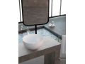 Countertop washbasin, � 45 cm, in Solid Surface resin - ZLGC9