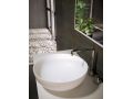 Countertop washbasin, � 40 cm, in Solid Surface resin - ZLGC10