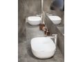 Countertop washbasin, 48 x 32 cm, in Solid Surface resin - ZLGC11