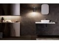 Countertop washbasin, 58 x 38 cm, in Solid Surface resin - ZLGC13