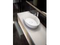 Countertop washbasin, 58 x 38 cm, in Solid Surface resin - ZLGC17