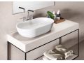 Countertop washbasin,  65 x 35 cm, in Solid Surface resin - COREA