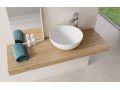 Countertop washbasin,  40 cm, in Solid Surface resin - FLORIDA