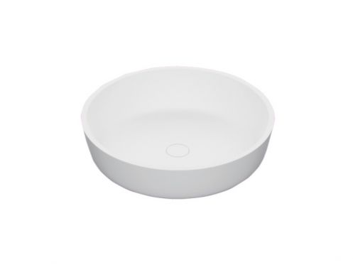 Countertop washbasin, � 41 cm, in Solid Surface resin - ITALICA