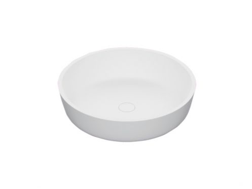 Countertop washbasin,  41 cm, in Solid Surface resin - ITALICA