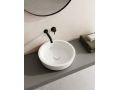 Countertop washbasin, � 41 cm, in Solid Surface resin - ITALICA