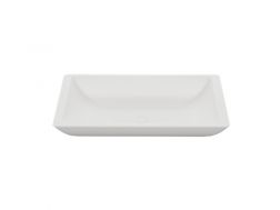 Countertop washbasin,  60 x 35 cm, in Solid Surface resin - TAIMIR 60