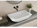 Countertop washbasin,  60 x 35 cm, in Solid Surface resin - TAIMIR 60