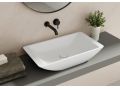 Countertop washbasin,  80 x 46 cm, in Solid Surface resin - TAIMIR 80