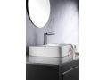 Designer washbasin tap, mixer, height 156 and 269 mm - LOGRONO chrome