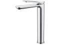 Designer washbasin tap, mixer, height 156 and 269 mm - LOGRONO chrome