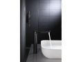 Matte black washbasin tap, mixer, height 156 and 269 mm - LOGRONO NOIR