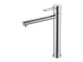 Designer washbasin tap, mixer, height 168 and 303 mm - BADAJOZ CHROME